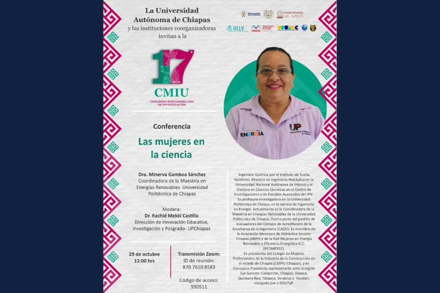 Analizarán personas expertas el papel de la mujer en la ciencia