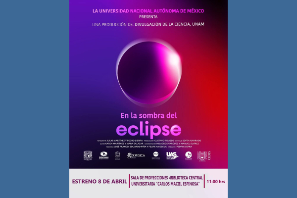 UNACH alberga estreno del documental &quot;En la sombra del eclipse&quot;