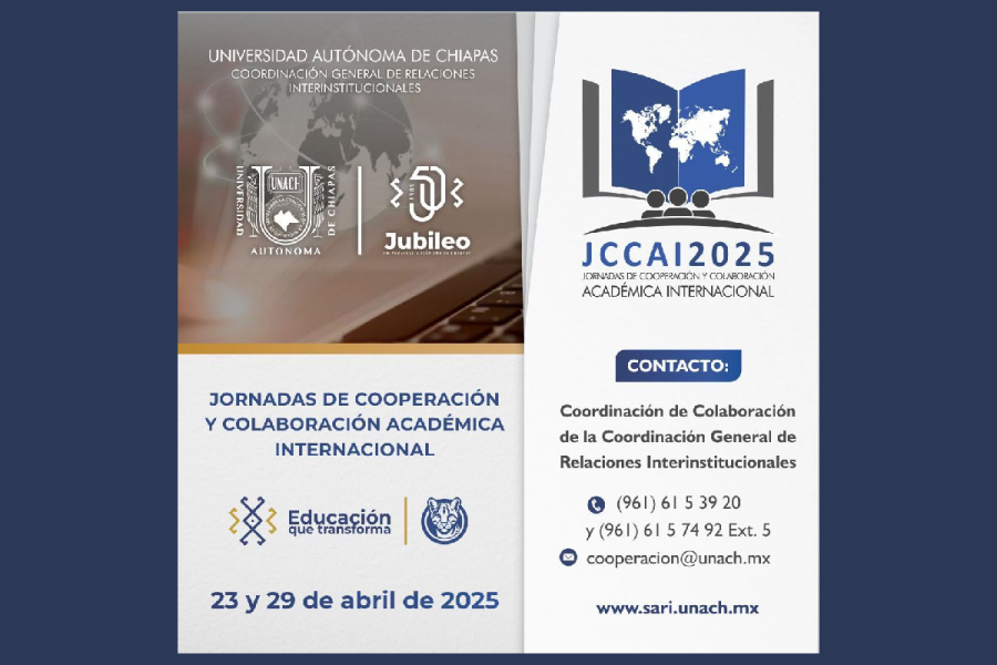 UNACH fortalece la internacionalización con Jornadas de Cooperación Académica 2025
