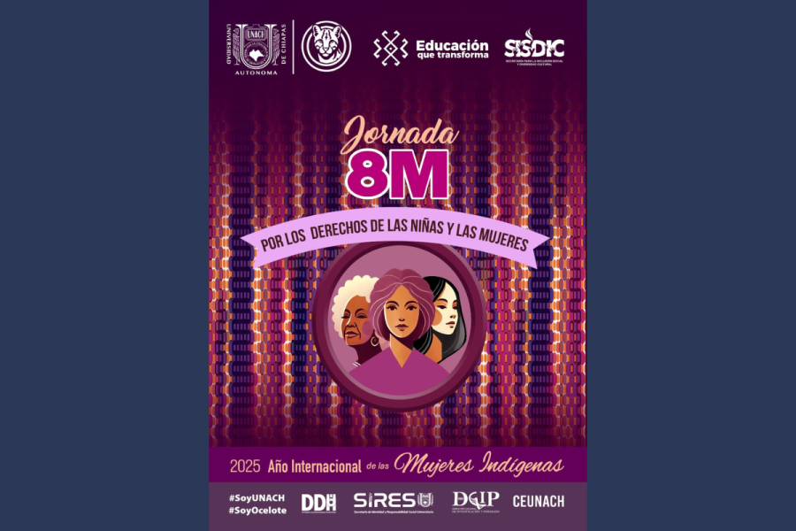 UNACH invita a la Campaña Violeta  para conmemorar el Día Internacional de las Mujeres