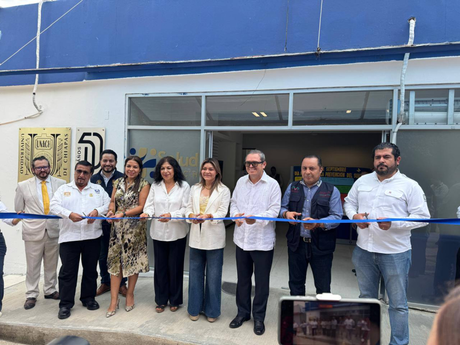 Inaugura rector Oswaldo Chacón, Jornada de Salud PrevenIMSS-UNACH