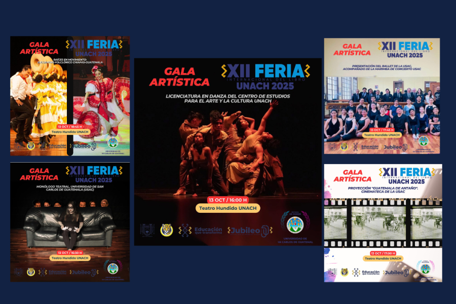 Gala Artística de la FILUNACH 2025 reúne talento de Chiapas y Guatemala