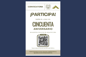 Facultad de Arquitectura de la UNACH convoca a concurso para diseño de logotipo conmemorativo