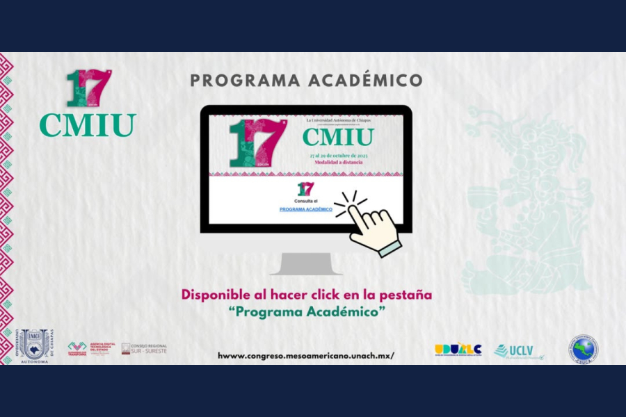 Publica UNACH el programa académico del Congreso Mesoamericano de Investigación 2025