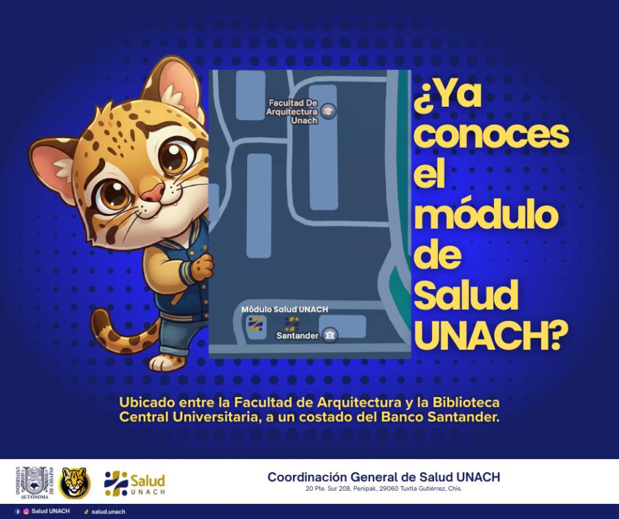 Módulo de Salud UNACH: un espacio cercano para el cuidado de nuestra comunidad