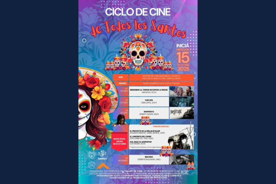 Celebra Facultad de Arquitectura su Ciclo de Cine por Todos los Santos