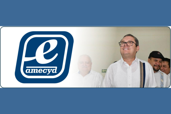 Nuestra universidad celebra un nuevo liderazgo: Rector Oswaldo Chacón Rojas electo presidente de la AMECYD