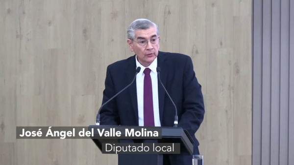 Intervención del diputado José Ángel del Valle Molina.