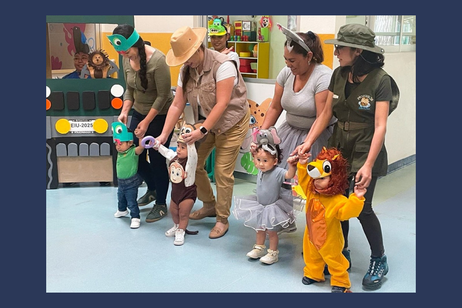 Estancia Infantil UNACH conmemora inicio de primavera con programa educativo