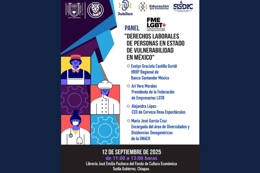Panel sobre derechos laborales de personas en estado de vulnerabilidad en México