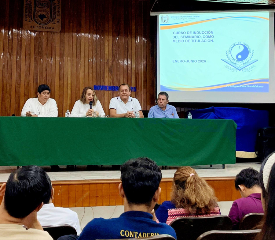 Facultad de Negocios Campus IV de la UNACH fortalece la orientación académica para la titulación en Contaduría