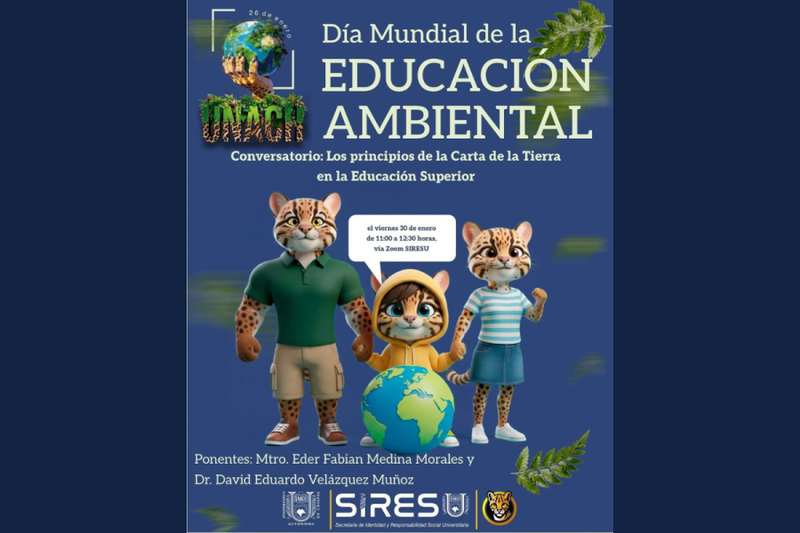 UNACH concluye la Semana de la Educación Ambiental con conversatorio académico