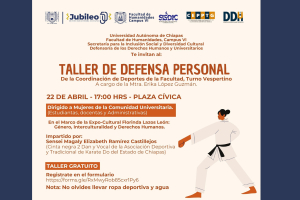Taller Gratuito de Defensa Personal para Mujeres en el Marco de la Expo-Cultural Florinda Lazos León