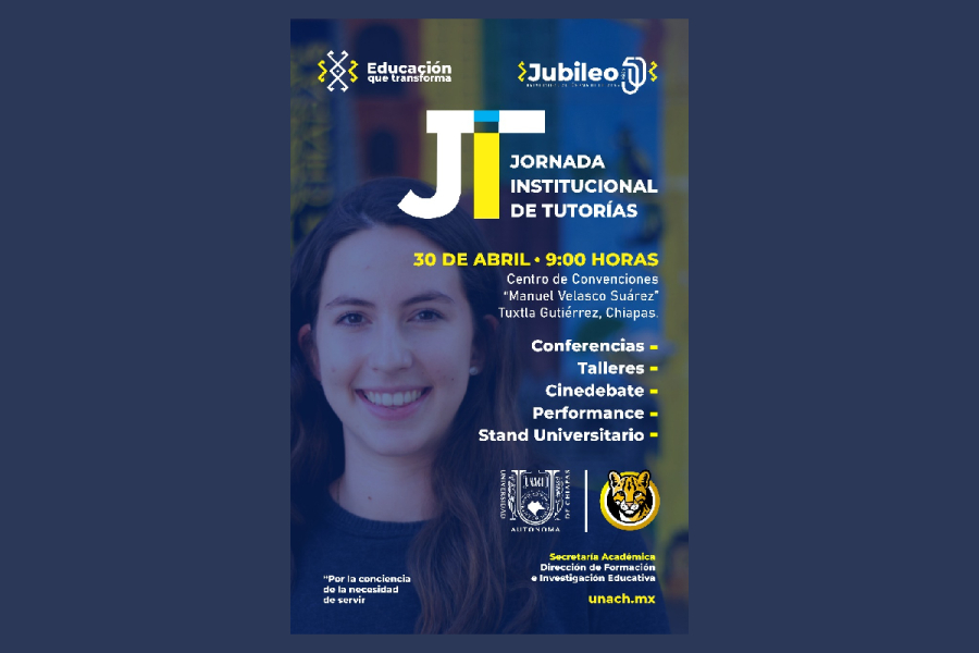 UNACH invita a la Jornada Institucional de Tutorías para fortalecer el acompañamiento estudiantil