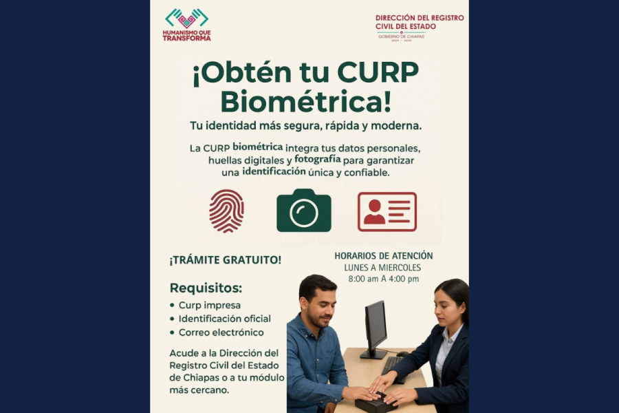 Facultad de Arquitectura facilita el trámite de la CURP Biométrica para su comunidad