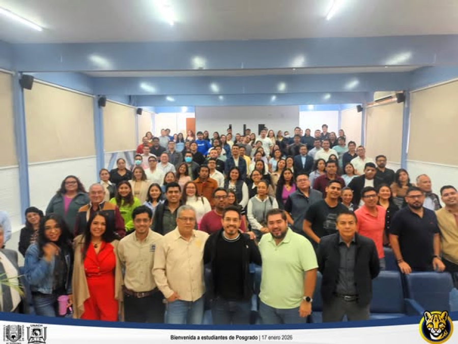 Facultad de Contaduría y Administración Campus I de la UNACH da la bienvenida a estudiantes de posgrado en el ciclo 2026