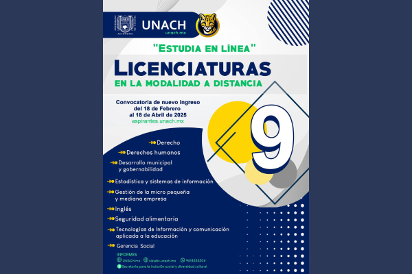 UNACH: Educación a Distancia para una Formación Profesional Flexible y de Calidad