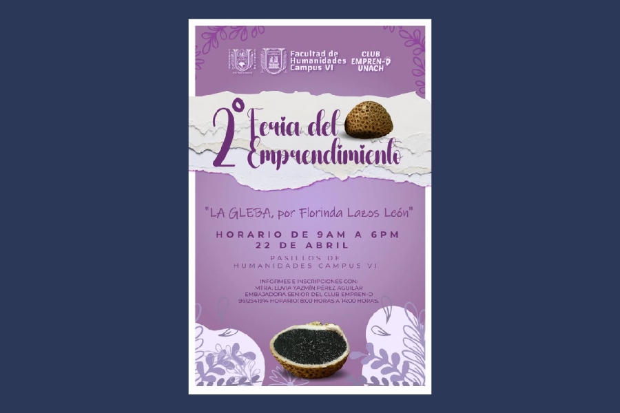 Campus VI albergará la 2° Feria del Emprendimiento &quot;La Gleba&quot;