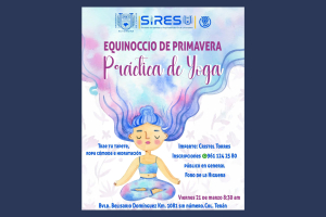 Celebrará SIRESU UNACH el equinoccio de primavera con práctica de yoga