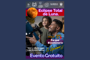 Una noche mágica para observar el eclipse lunar en Tuxtla Gutiérrez