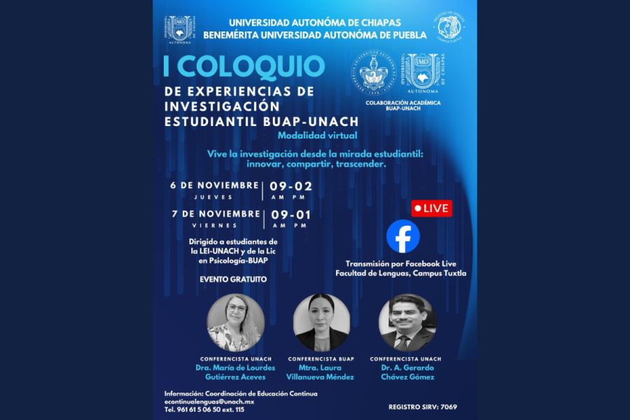 Fortalece UNACH intercambio académico virtual en lingüística aplicada