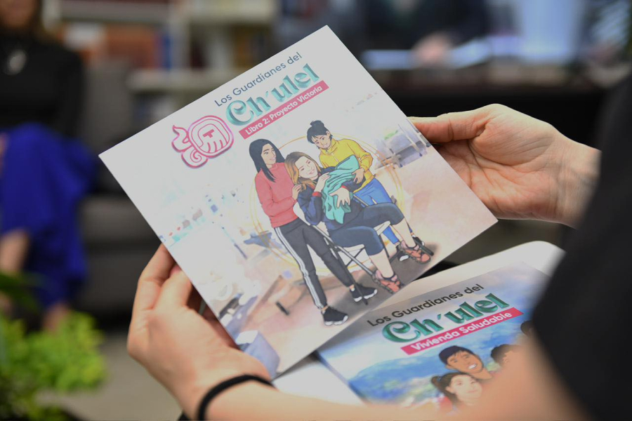 Gobierno de Chiapas y UNACH presentan estrategia editorial “Los Guardianes del Ch'ulel - Vivienda Saludable”