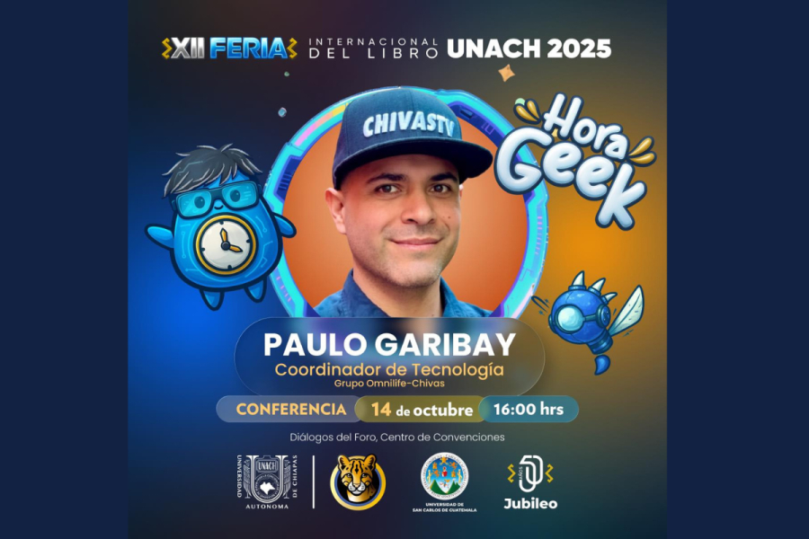 Conferencia “Hora Geek” lleva tecnología e innovación a la FILUNACH 2025