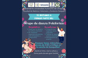 Convocan a integrarse al grupo de danza folclórica en la FMVZ Campus II