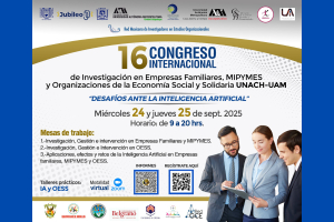 Convoca UNACH a Congreso Internacional sobre Empresas e Inteligencia Artificial