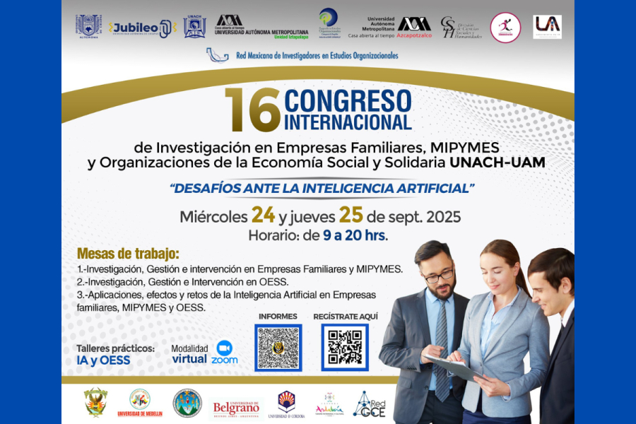 Convoca UNACH a Congreso Internacional sobre Empresas e Inteligencia Artificial