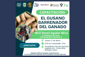 Facultad de Ciencias Agrícolas conmemora 50° aniversario con capacitación especializada
