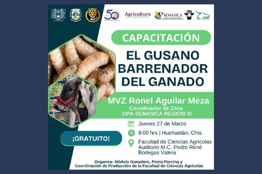 Facultad de Ciencias Agrícolas conmemora 50° aniversario con capacitación especializada