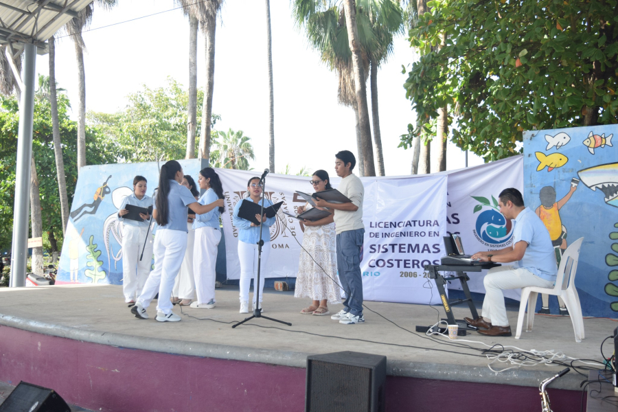 Arte y talento universitario brillan en el 19 aniversario del Centro de Investigación de los Sistemas Costeros y Continentales
