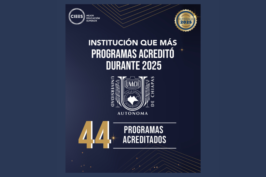 Lideró UNACH evaluación y acreditación de programas educativos en 2025 según CIEES