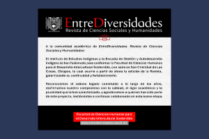Revista Entrediversidades presenta su Volumen 22 en FCHDIS