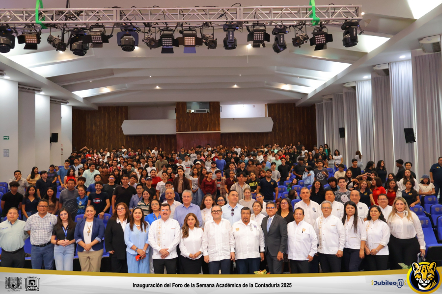 Inaugura IV Cátedra de Excelencia Académica en Contaduría con ponencia sobre innovación y riesgos