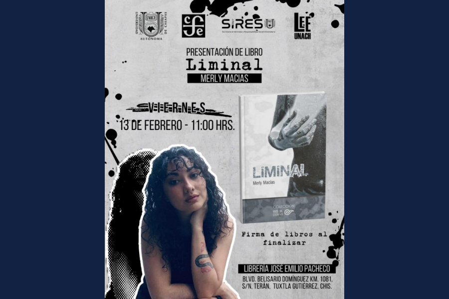 Presentan libro Liminal, de Merly Macías: Un retrato de tránsito y transformación