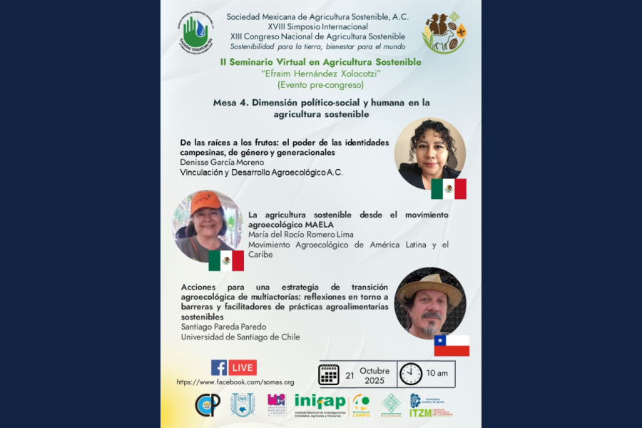 Invitan a reflexionar sobre la dimensión social y política de la agricultura sostenible