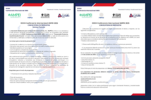 Convoca AMPEI a la XXXIII Conferencia Internacional 2025